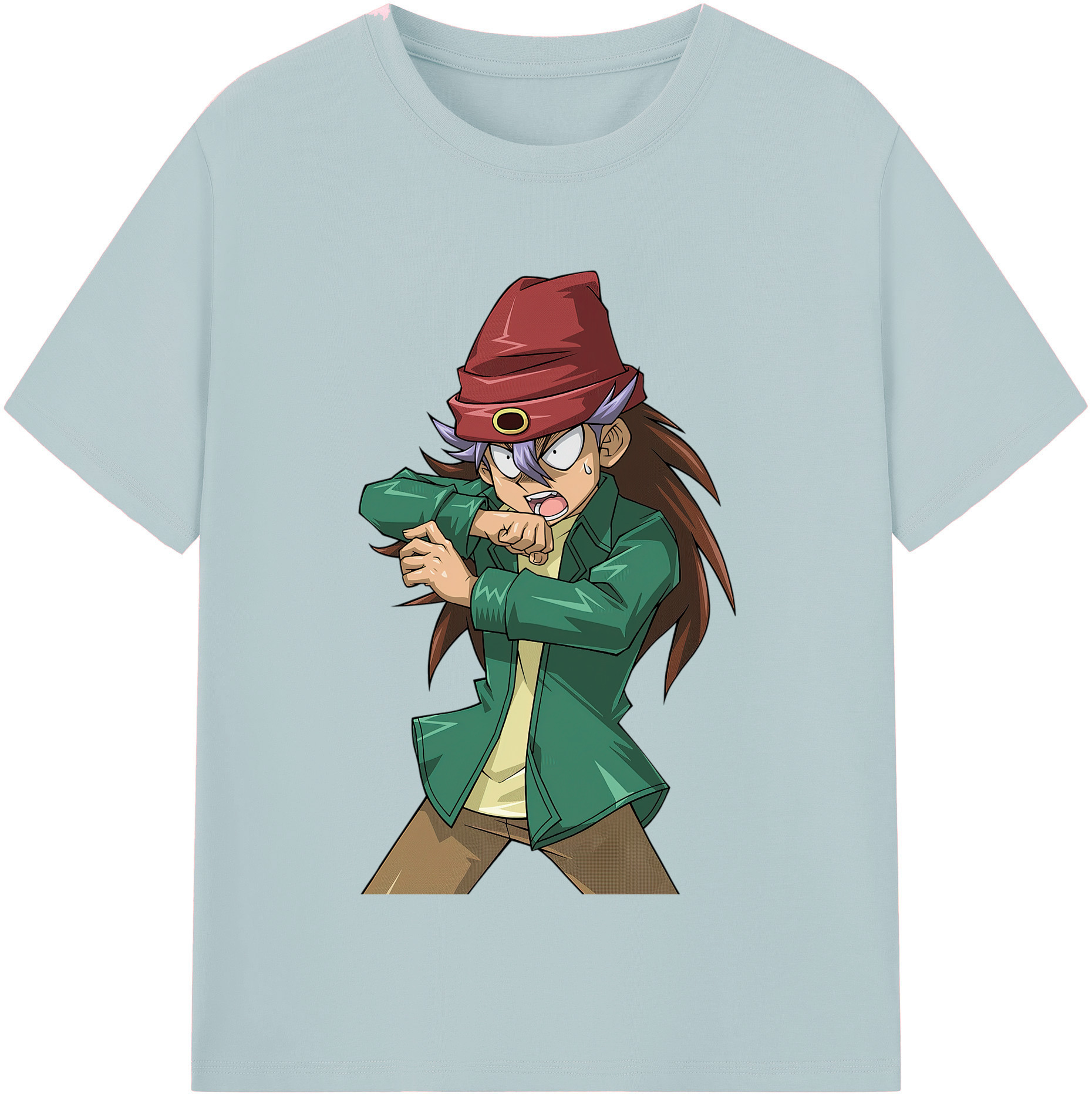 （画像用） 遊☆戯☆王 Yu-Gi-Oh! 綿100％半袖Tシャツ（フロントプリント）